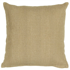 Chandra Rugs Handmade Contemporary Pillows - Luxurious Tussar Silk Cover, Plush Polyester Fill For Stylish Decor Natural Tussar Silk Cus28031-18