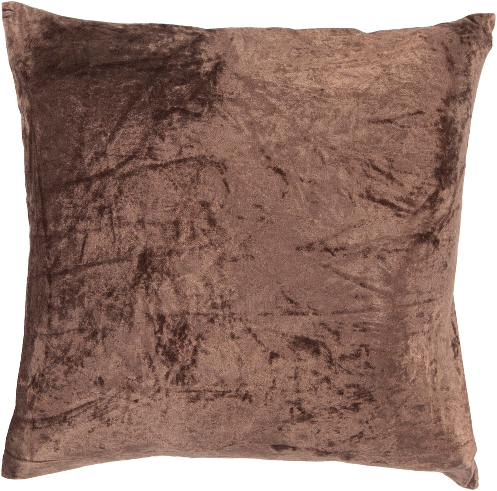 Chandra Rugs Handmade Contemporary Pillows For Stylish Home Décor - Luxurious Cotton-linen Blend & Comfort Brown Cotton,Linen,Viscose Cus28049-18