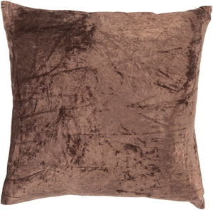 Chandra Rugs Handmade Contemporary Pillows For Stylish Home Décor - Luxurious Cotton-linen Blend & Comfort Brown Cotton,Linen,Viscose Cus28049-18