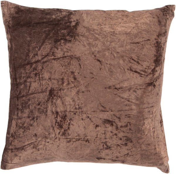 Chandra Rugs Handmade Contemporary Pillows For Stylish Home Décor - Luxurious Cotton-linen Blend & Comfort Brown Cotton,Linen,Viscose Cus28049-18