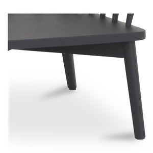 Moe's Home Wren Outdoor Lounge Chair - Elegant Solid Teak Design With Uv-protected Upholstery For Outdoor Relaxation White Solid Teak Frame,100% Polyester Upholstery Cv-1023-18