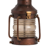 Copper Lantern Table Lamp CVABS964 Crestview Collection