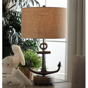 Warf Anchor Table Lamp CVAER1248 Crestview Collection