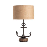 Warf Anchor Table Lamp CVAER1248 Crestview Collection