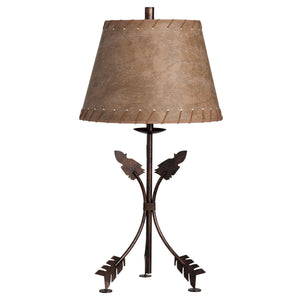 Bent Arrow Table Lamp CVAER1667 Crestview Collection