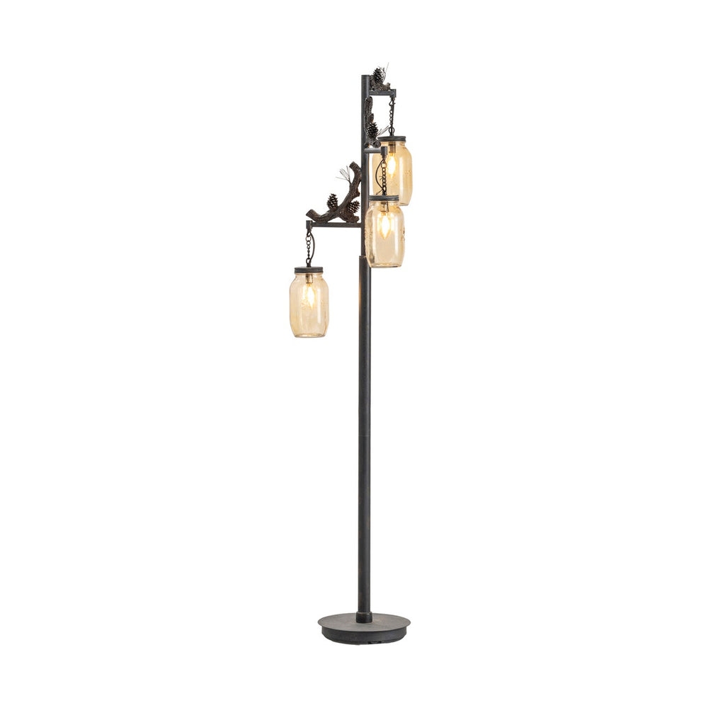 Fire Catcher Floor Lamp CVAER740 Crestview Collection