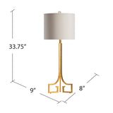 Lux Table Lamp CVAER874 CVAER874 Crestview Collection