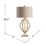 Parisian Table Lamp CVAER994 Crestview Collection