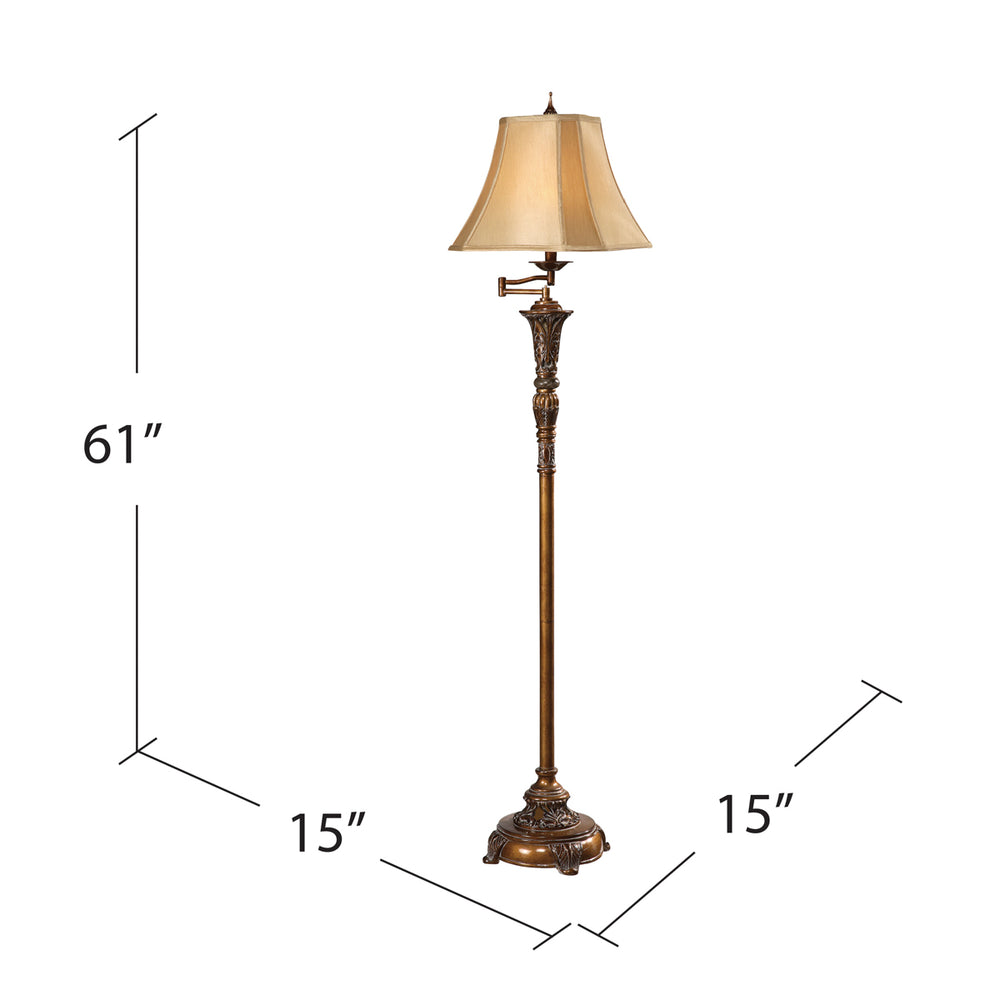 Tyler Floor Lamp CVAOP046 Crestview Collection