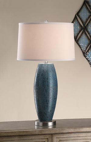 Melrose Blue Table Lamp CVAP1348 Crestview Collection