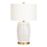 Jameson Multihole Table Lamp With Nightlight CVAP2781 Crestview Collection