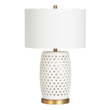 Jameson Multihole Table Lamp With Nightlight CVAP2781 Crestview Collection