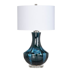 Maya Glazed Table Lamp CVAP2825 Crestview Collection