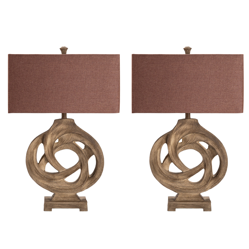 Coiled Branch Table Lamp CVAUP687 Crestview Collection