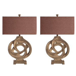 Coiled Branch Table Lamp CVAUP687 Crestview Collection