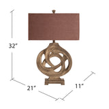 Coiled Branch Table Lamp CVAUP687 Crestview Collection