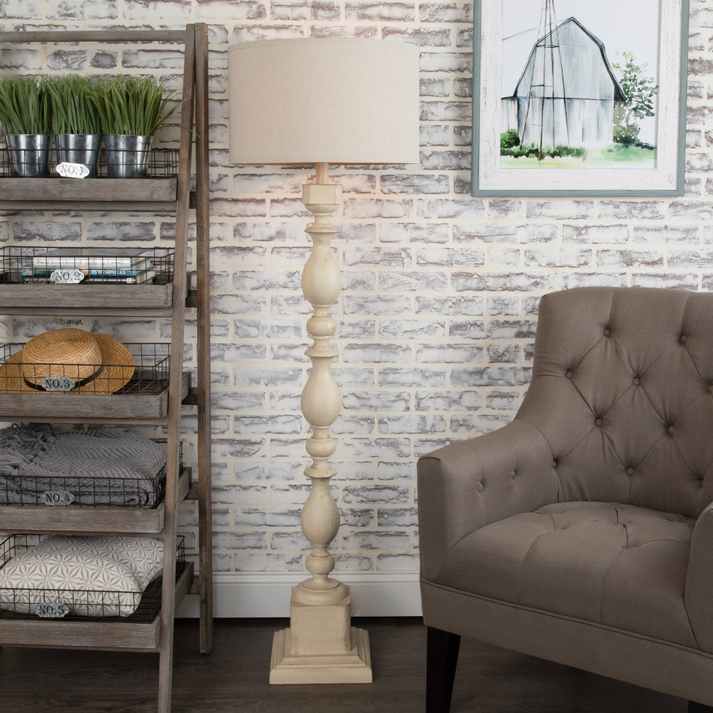 Wood Post Floor Lamp CVAUP960 Crestview Collection