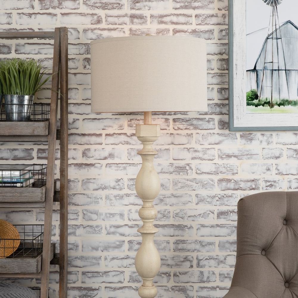 Wood Post Floor Lamp CVAUP960 Crestview Collection