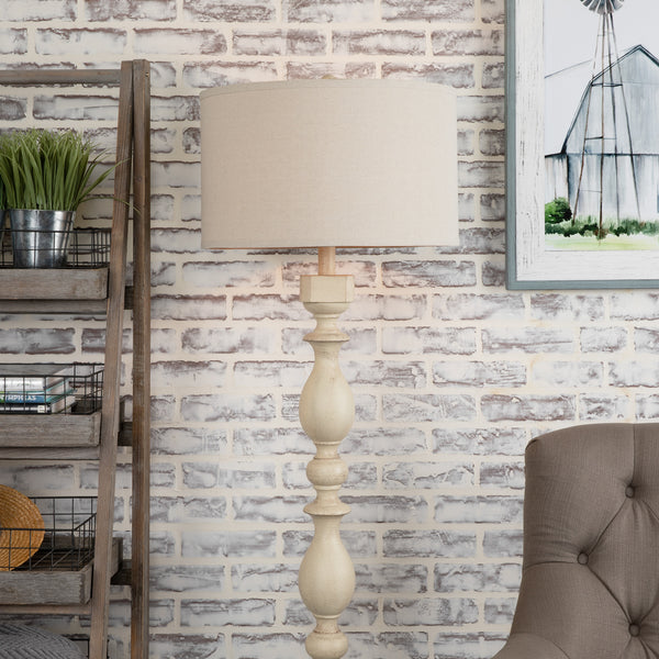 Wood Post Floor Lamp CVAUP960 Crestview Collection