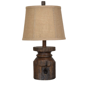 Barn Post Accent Lamp CVAVP1106 Crestview Collection