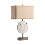 Sand Dollar Table Lamp CVAVP1413 Crestview Collection