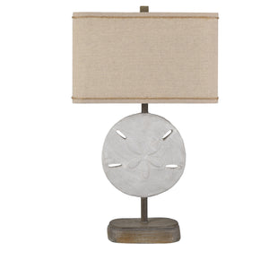 Sand Dollar Table Lamp CVAVP1413 Crestview Collection