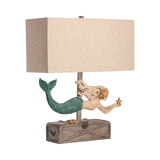 Mermaid Treasure Table Lamp CVAVP1420 Crestview Collection