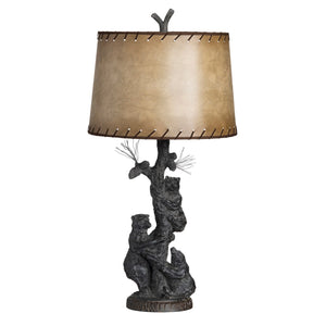 Bear Family Table Lamp CVAVP1531 Crestview Collection