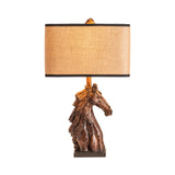 Horse Bust Table Lamp CVAVP1533 Crestview Collection