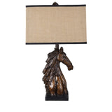 Horse Bust Table Lamp