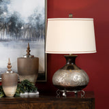 Silver Canyon Table Lamp CVAVP1567 Crestview Collection