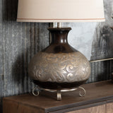 Silver Canyon Table Lamp CVAVP1567 Crestview Collection