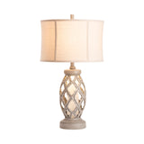 Gaborone Table Lamp With Night Light CVAVP1578 Crestview Collection