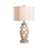 Gaborone Table Lamp With Night Light CVAVP1578 Crestview Collection