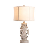 Gaborone Table Lamp With Night Light CVAVP1578 Crestview Collection