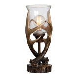 Huxley Antler Uplight CVAVP1619 Crestview Collection