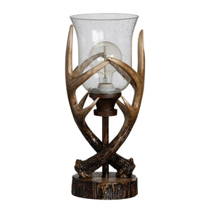 Huxley Antler Uplight CVAVP1619 Crestview Collection