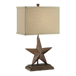 Star Table Lamp CVAVP162 Crestview Collection