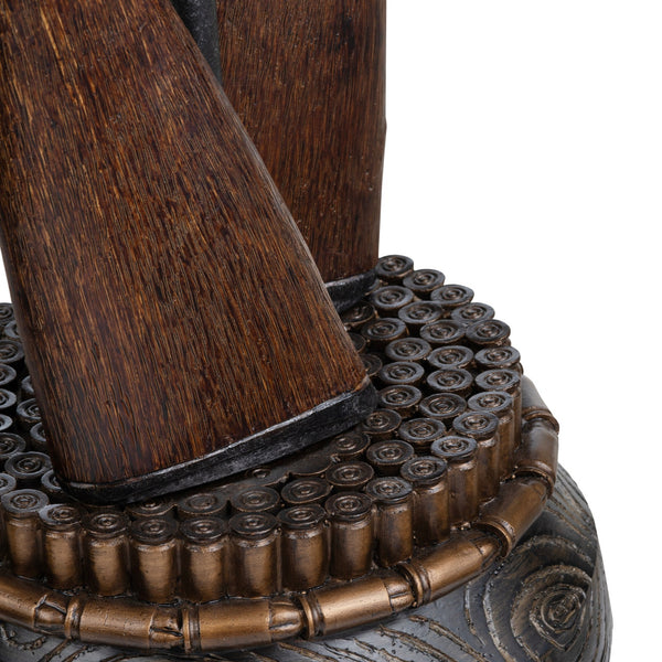 Double Barrel Floor Lamp CVAVP1668 Crestview Collection