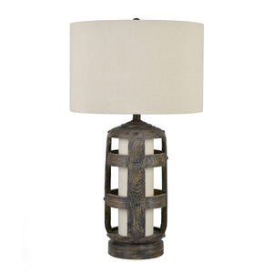 Hayward Open Windows Table Lamp With Nightlight CVAVP1868 Crestview Collection