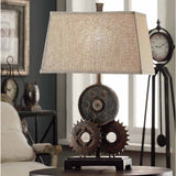 Gears Table Lamp CVAVP188 Crestview Collection