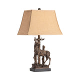 Deer Table Lamp CVAVP339 Crestview Collection