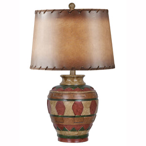 Cherokee Table Lamp CVAVP418B Crestview Collection