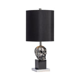 Black Skull Table Lamp CVAVP470 Crestview Collection