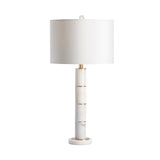 Marble Column Table Lamp CVAVP614 Crestview Collection