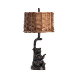 Bear Knowledge Table Lamp CVAVP674 Crestview Collection