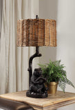 Bear Knowledge Table Lamp CVAVP674 Crestview Collection