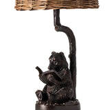 Bear Knowledge Table Lamp CVAVP674 Crestview Collection