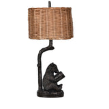 Bear Knowledge Table Lamp CVAVP674 Crestview Collection