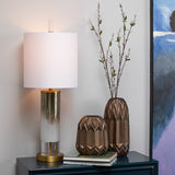 Wyatt Table Lamp With Nightlight CVAZBS050 Crestview Collection